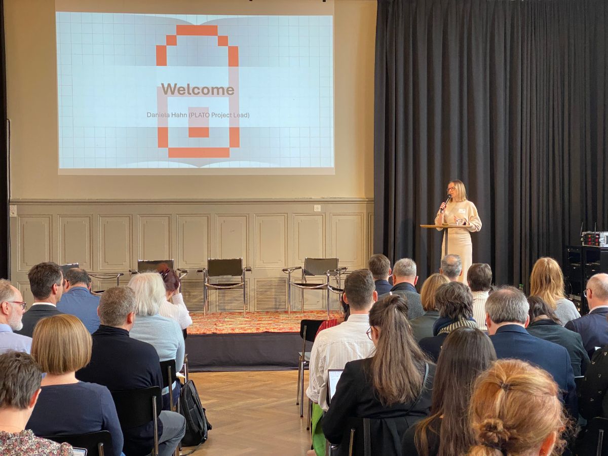 Welcome Address by PLATO Project Manager Dr. Daniela Hahn